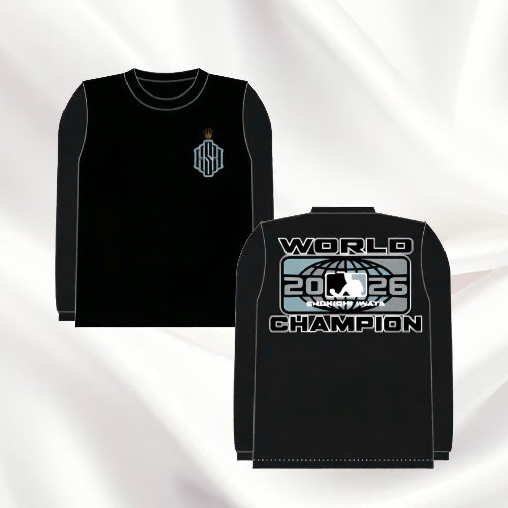 岩田翔吉選手　Champion HSHロゴ Tシャツ Lサイズ即決お値下げ 新商品発売開始です🌴☀️🦞🌏 欲しい方はコメントください📝 早い物